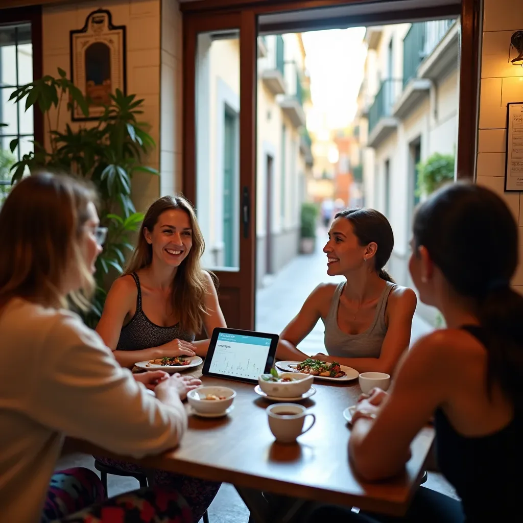 Professional team collaboration